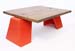 TRACY MCCORMICK_ RED LEGGED SAWHORSE TABLE